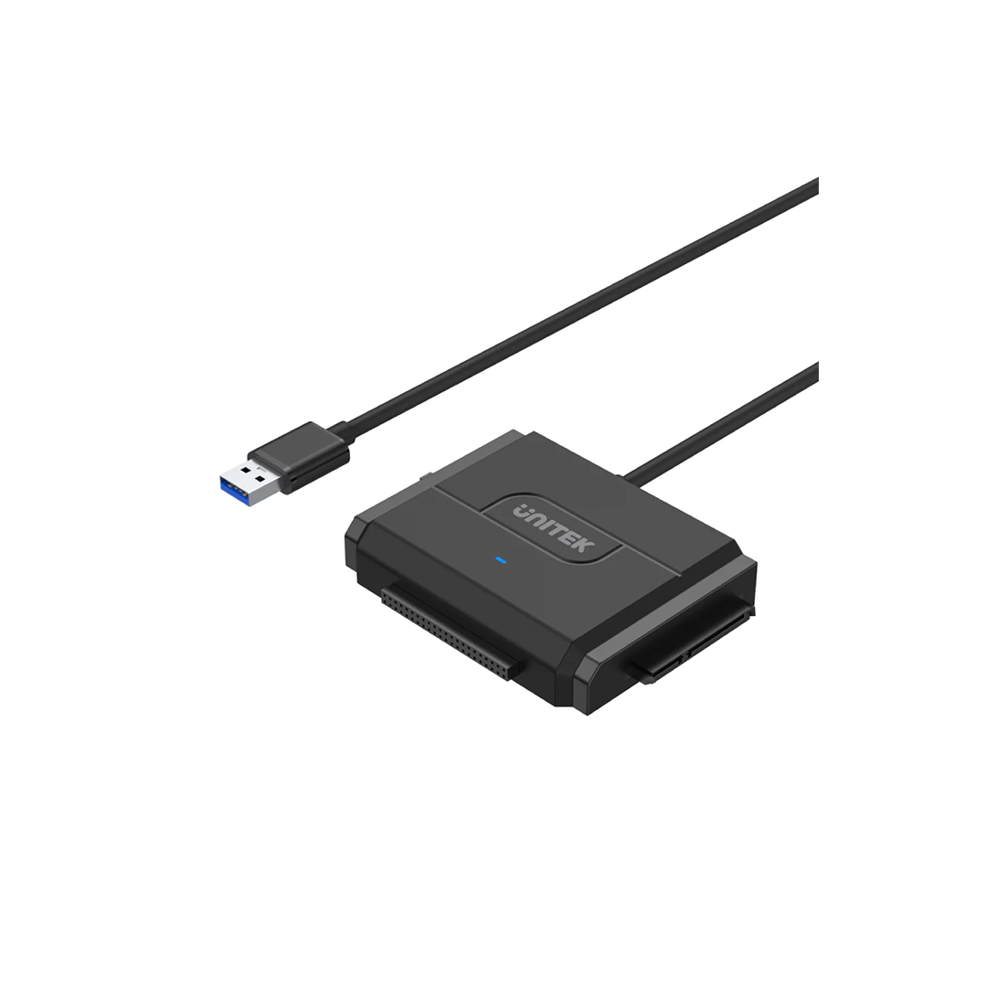 Unitek SmartLink Trinity USB 3.0 to SATA II & IDE HDD & SSD Adapter in Qatar Unitek SmartLink Trinity USB 3.0 to SATA II & IDE HDD & SSD Adapter in Qatar